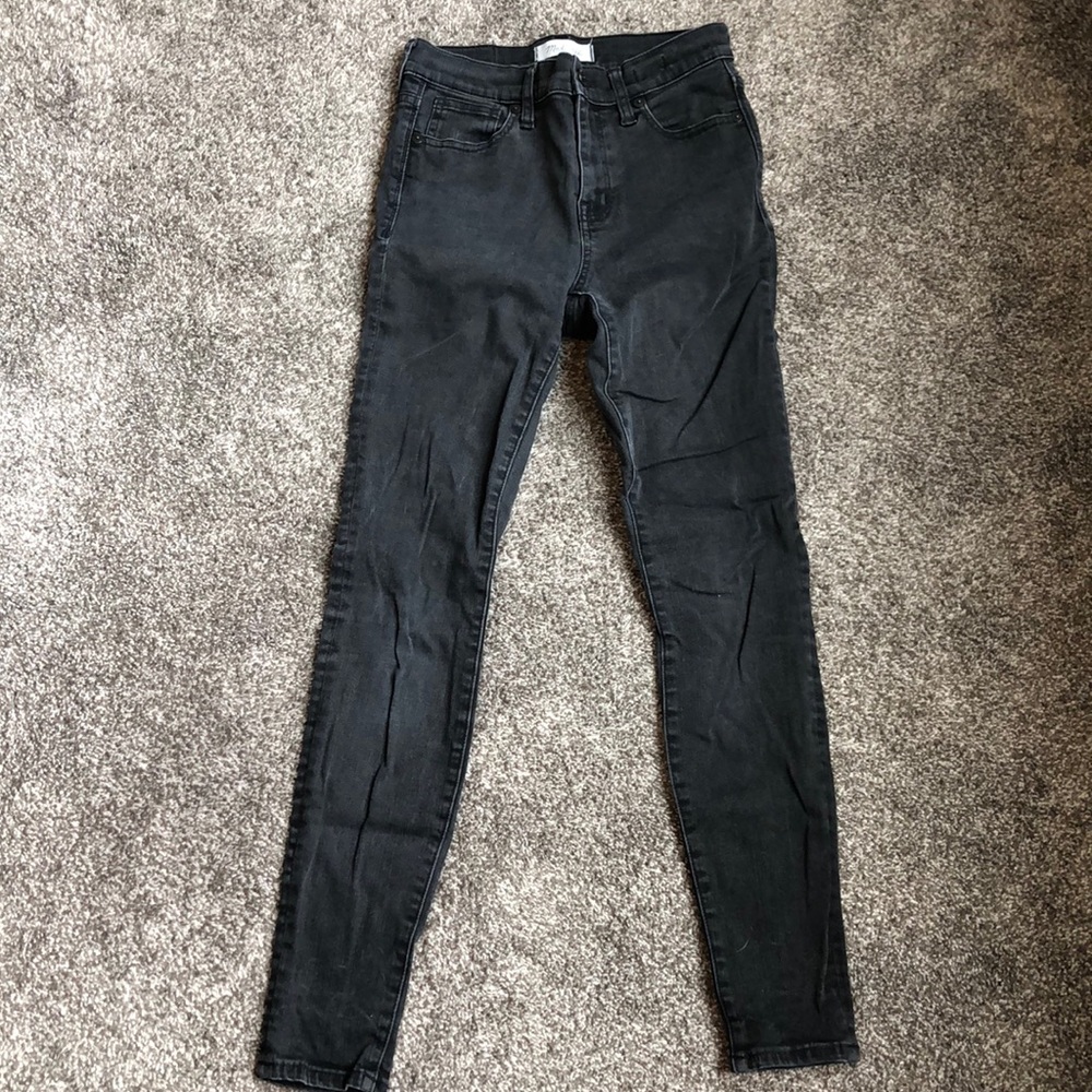 Madewell 9” high riser skinny jeans!